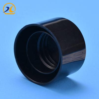 China 20 Mm Plastic Bottle Cap Bottles Double Wall Screw Cap For Cosmetics for sale