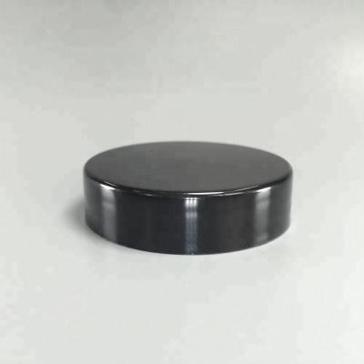 China Non Spill Plastic Caps For Wholesale Jar 46mm Syrup Screw Cap Bottle Ribbed Plastic for sale