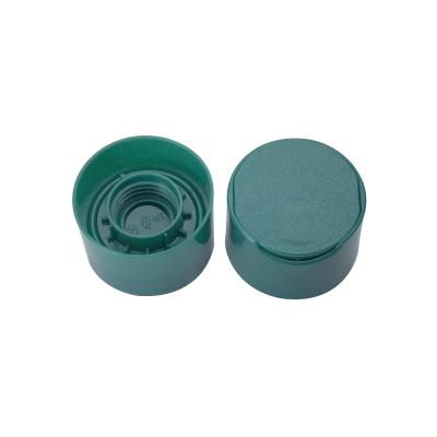 China Non Spill High Quality Plastic Shower Gel Bottle Disc Cap 20/410 Cap 24/410 Double Wall Disc Top Cap for sale