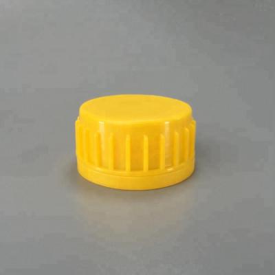 China Non Spill Visible Plastic 40 Mm Tamper Cap Plastic Insert Colorful Screw Oil Cap for sale