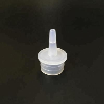 China Non Spill Bottle Cap Maker 12mm Pointed Mouth Plastic Plug For PET Bottle for sale