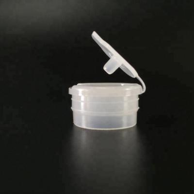 China Non Spill 24mm No Spill Water Bottle Plastic Cap Plastic Cap For Wire for sale