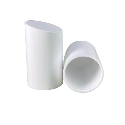 China Non Spill Smooth Surface 43*62 Mm White Plastic Cover For Housewares / Cosmetic Bottle for sale