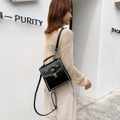 China 2019 Newest Fashion OEM/ODM Fashion PU Tote Bag Backpack Women Leather Handbag for sale