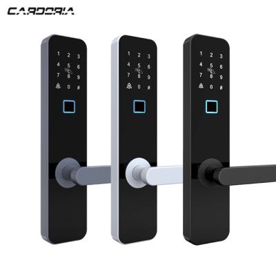 Cina Wooden Door Hot Selling Key Card Operation Guest IC Card Door Lock Golden Suppliers Portable Electric Door Lock in vendita