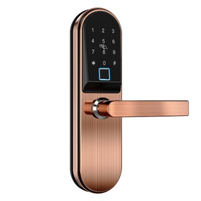 Κίνα Remote Delete/Change User Password/Card/Ttlock Smart Alexa Gate Locks Wifi Home Electric Smart Lock Fingerprint Keyless Entry Finger Ekey Cardoria Door προς πώληση