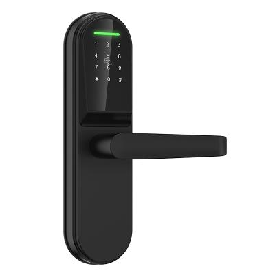 China Product Entry Door Lock Smart TT Door Lock Passcode Wifi High End Top Rank Keyless Card Key For Office Home Apartment for sale