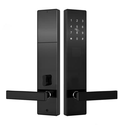 Κίνα With Card Transmitter Cardoria Ttlock App Ble Wifi Security Electronic Fingerprint Smart Door Lock For Home, Office, Apartment, Airbnb προς πώληση