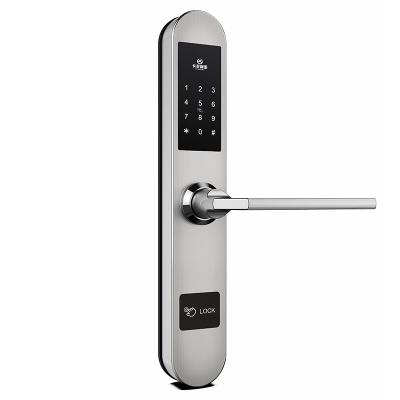 중국 Commercial Lock Broken Bridge Sliding Door Password Lock Aluminum Alloy Aluminum Smart Electronic Narrow Door Lock 판매용