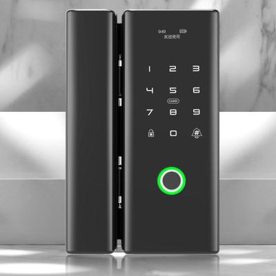 Κίνα Frame Wifi Tuya Remote APP Door Lock Electronic Fingerprint IC Card Biometric Password For Smart Conpany προς πώληση