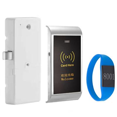 China Schools Smart Rfid 13.56mhz Card Cabinet Lock With Pattern For Golf Center Public Lockers for sale