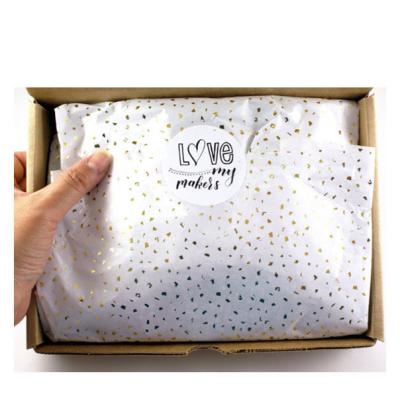 China Custom Design Biodegradable Biodegradable Free Gift Packaging Wrapping Tissue Paper for sale