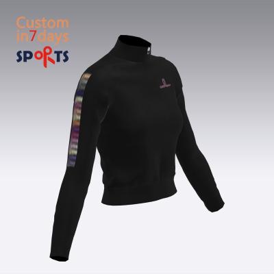 China Custom Made Polyester+Spandex OEM Service Cheerleading Jackets And Dance Warm Up Tracksuit Practice Jacket for sale