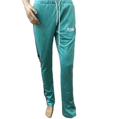 China Custom Anti-Wrinkle Mens Stacked Sweatpants French Terry Cotton Material High Quality OEM Logo for sale