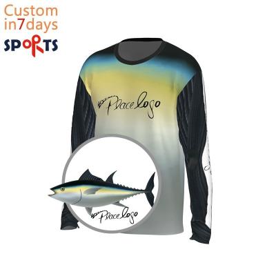 China Orhor Logo Kryptek Style Custom Men'S Long Sleeve Dry Fit Fishing Shirts Antibacterial Long Sleeve Fishing for sale