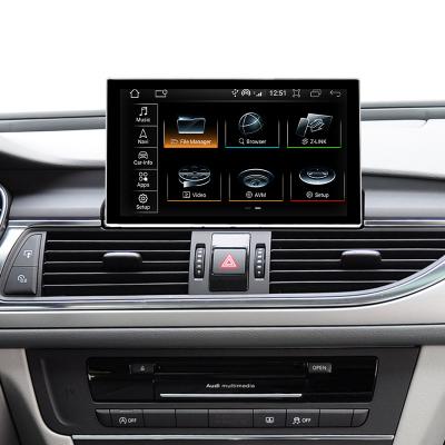 China 9 Inch Android Car Radio GPS Screen For Audi A6 C7 A7 2012-2018 Touch Carplay Audio Player GPS Navi Stereo IPS for sale