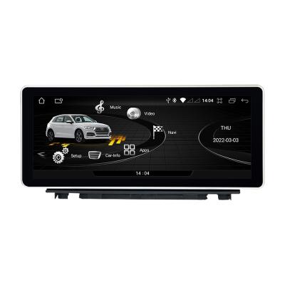 China Android 10.25 GPS System Car Radio Player For Audi Q3 2012-2018 Multimedia Player WIFI SIM 8+128GB RAM BT GPS for sale