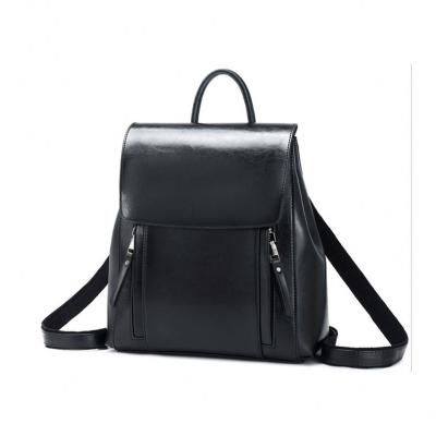 China Fasion good factory hot sales fashion ladies handbags genuine leather shoulders backpack women bags for sale