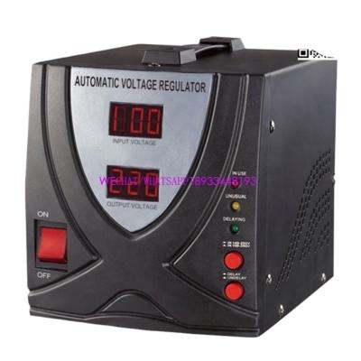 China Universal 1500 Watt 110v 220v Control Circuit Panel AC Auto Stabilized Voltage Stabilize Voltage Regulator for sale