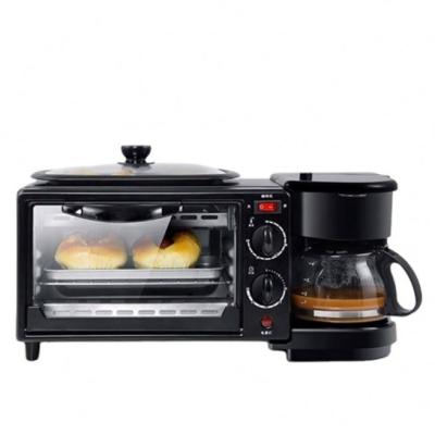 China Household Mount 3 in 1 Oven Breakfast Maker Coffee Multi Functional Electric Toast Fried Eggs for sale