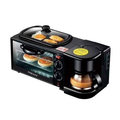 China SOKANY New Product 3 In1 Breakfast Makers Multi Function Breakfast Overheating Machine for sale