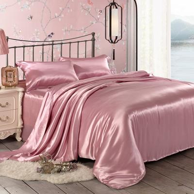 China 100% Customized Modern Luxurious Mulberry Silk Comforter Duvet Cover Bedding Set For Home for sale