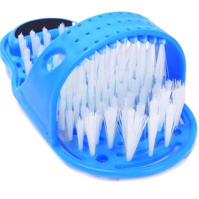 China EXFOLIATE Slipper Shape Feet Foot Massager High Quality Easy Scrubber Brush for sale