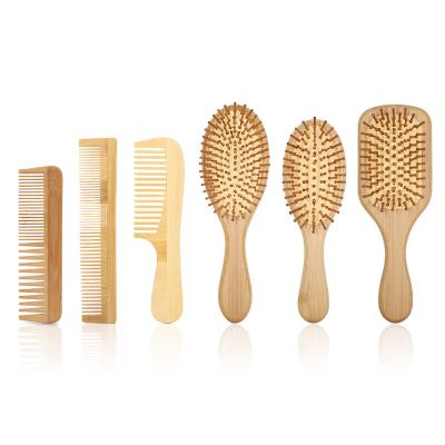 China High Quality Custom Made Laser Logo Travel Hotel Use Eco-Friendly And Cheap Comb Bamboo Hair Comb for sale