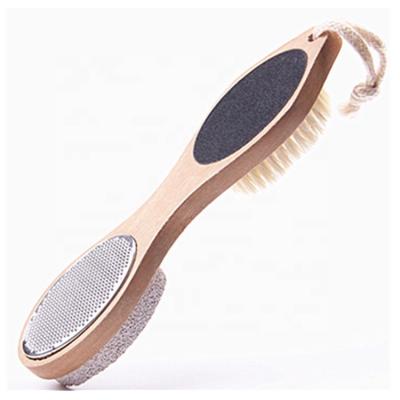 China All Natural Foot Scrubber Promotional Foot Cleaning Brush For Men And Women for sale