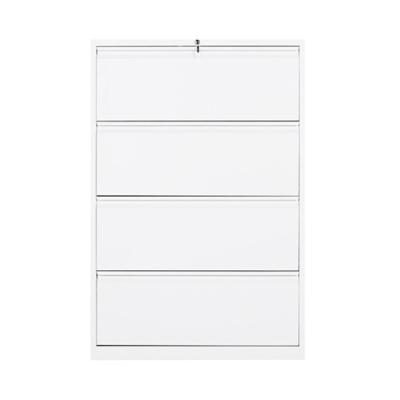 China 4 Drawer Adjustable Steel Wide Drawer Lateral File Cabinet (Other) Filing Cabinets for sale