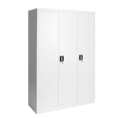 China Factory Sale Steel Gym Locker Office Cabinet Clothes Shoe Storage Locker (Adjustable Wardrobe Locker Other) 3door for sale