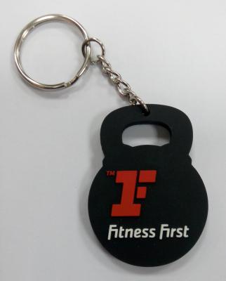 China Gift Factory Sale PANTONE Color Kettlebell FORM Key Chain for sale