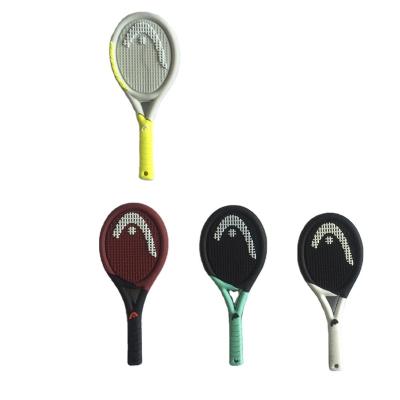 China Promotional Gifts HEAD 2D/3D OEM TRS PADEL Soft PVC Silicone Tennis Racket Fridge Magnet Rubber Key Chain Pins for sale