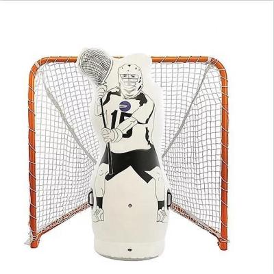 China High Quality Big Ice Hockey Inflatable Goalie Body Rocker 200cm Air Dummy Dummy Rocker With Logo Printing for sale