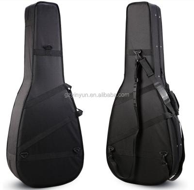 China Guitar Acoustic Shell Case Foam Electrical Guitar Bass Case Shockproof Material Custom Wholesale Guitar Hard for sale