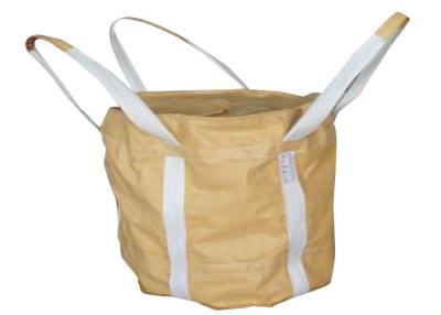 China Discharge Spout PP Woven Jumbo Bags For Flood Control / UV Resistance 1200kg for sale