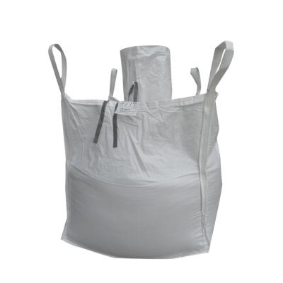 China Construction Material Polypropylene Jumbo Bags , One Ton Flexible Empty Tonne Bags for sale