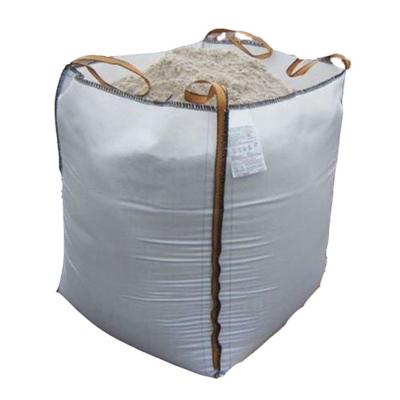 China White PP FIBC 1 Ton Bulk Bag For Packing Sand / Cement 1 Ton / 500kg / 600kg for sale