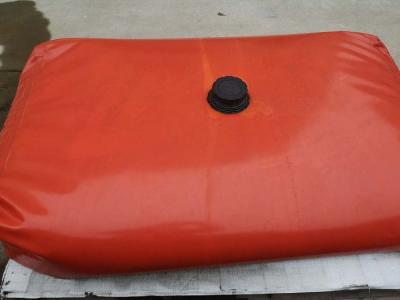 China Anti Corrosion Orange Big Bag Container , Collapsible Pillow Container Big Bag for sale