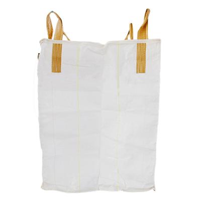 China 1 Ton Flat Bottom Woven Polypropylene Bags For Agriculture Products 800kg / 1000kg for sale