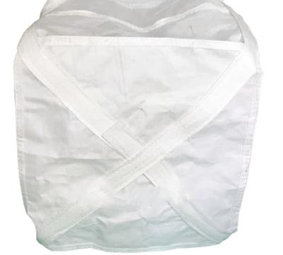 China Side Discharge Woven Polypropylene Bags Bulk , 100% Virgin PP One Ton Sand Bags for sale