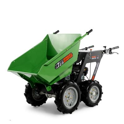 China Farms 250KG Capacity 5.5hp Loncin/B&S/Kohler/Honda Engine Self Loading Mini Dumper With TUV CE for sale