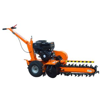 China Farms 60cm Depth 15hp Gasoline Engine Mini Trencher Machine for sale