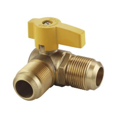 China Top Selling Safety Brass Forged Gas Valve All Gas Copper Thickened Safety Valve KELE7008 for sale