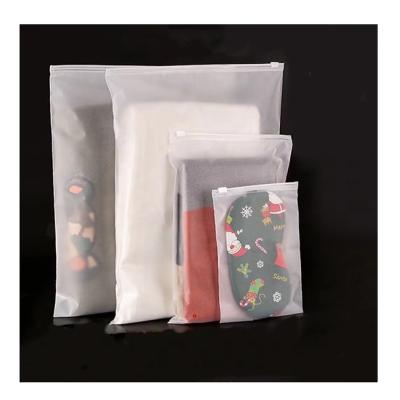 China Wholesale Custom Moisture Proof Gel Zipper Bag For Garment Plastic Packaging Bag Eva Zipper Bag For Clothes Packaging With Your Logo for sale