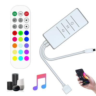 China Newest RF Tuya 2022 Dimmer RGB RGBW Life App Alexa Google Voice Assistant Wifi Remote Smart Controller For Dimmer CCT RGB RGBW 5-24V Led Strip for sale