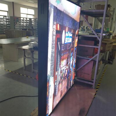 China P3.07 indoor/outdoor led screen two full color in one indoor and outdoor double sided screen for sale