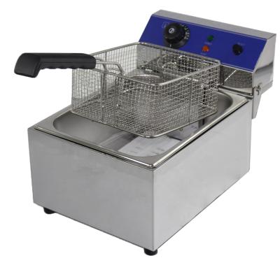 China Other Commercial Potato Chips Deep Fryer EF-101S Stainless Steel for sale