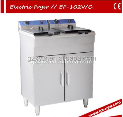 China For French Fries Potato Chips Pollo Crispy Fryer EF-102V/C For Cooking Catering Equipment for sale