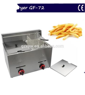 China Hotels KFC Gas Pressure Fryer For Kitchen Equipment GF-72 With Factory Price for sale